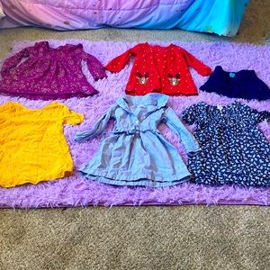 Closet Close Out!  Make an offer! Lot of 4T dresses and one skirt